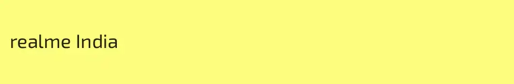 realme India